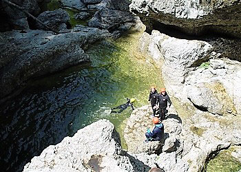 Canyoning Tour für Einsteiger