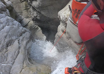 Canyoning Tagestouren für Experten