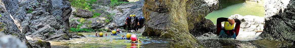 Canyoning Almbachklamm – Anfänger und Einsteiger Canyoning Tour