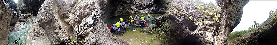 Canyoning Strubklamm – Sportliche Canyoning Tour bei Salzburg